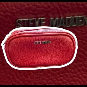 Red Steve Madden Fanny Pack
